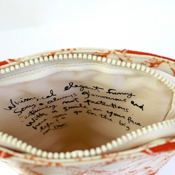 Izak Zenou Coated Canvas Zip Tablet Case Sleeve - Picture 4 of 4